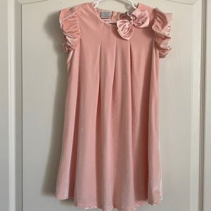 Beautiful light pink velour dress.